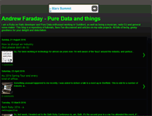 Tablet Screenshot of andrewfaraday.com